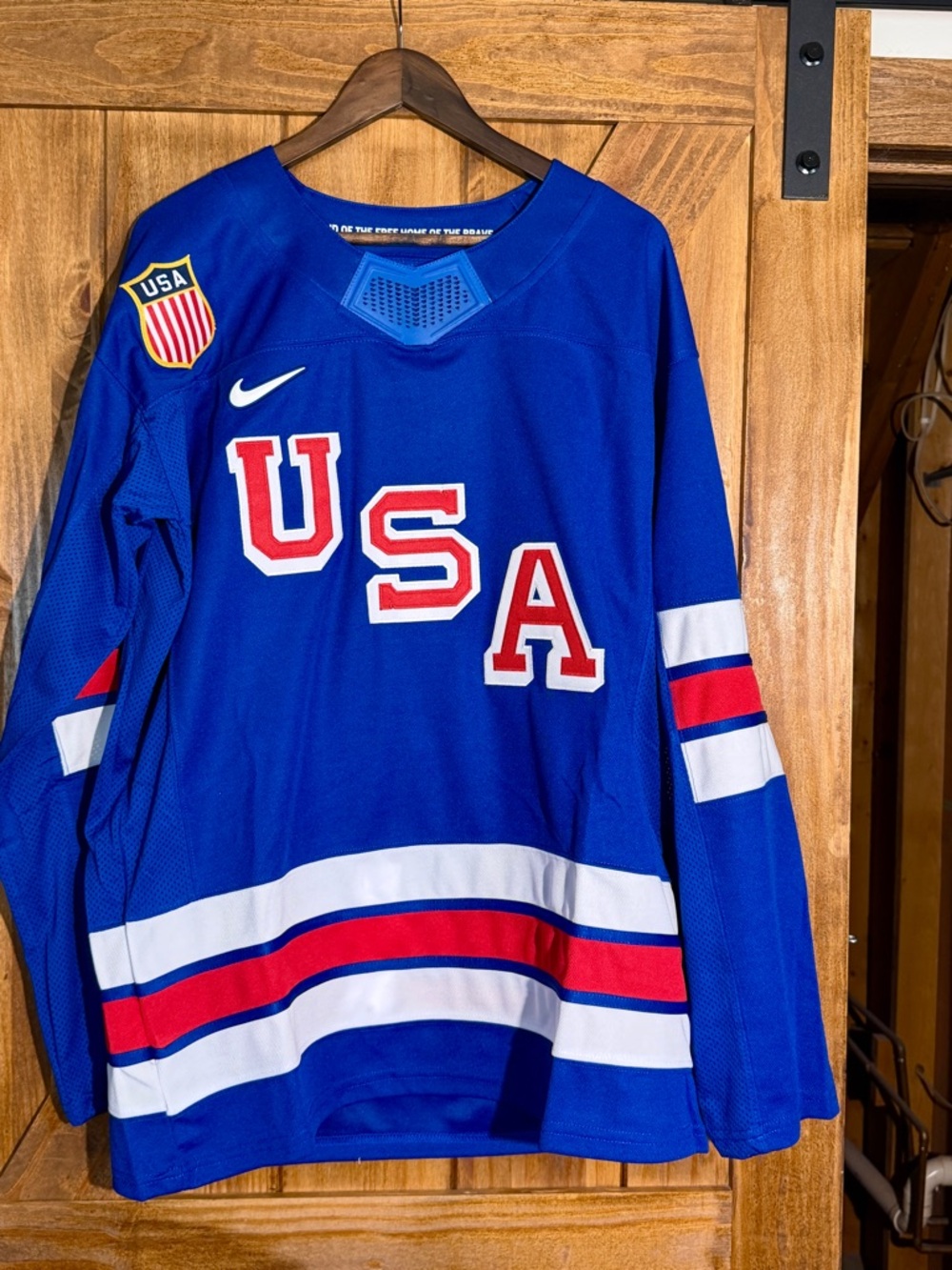 Quinn Hughes Team USA hockey Jersey